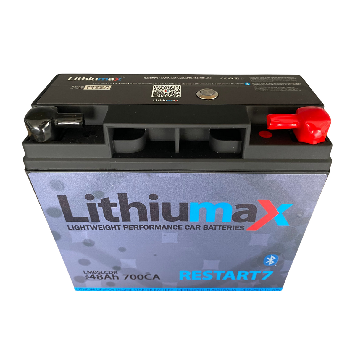 Lithiumax RESTART7 Bluetooth 700CA ULTRALITE Engine Battery Euro