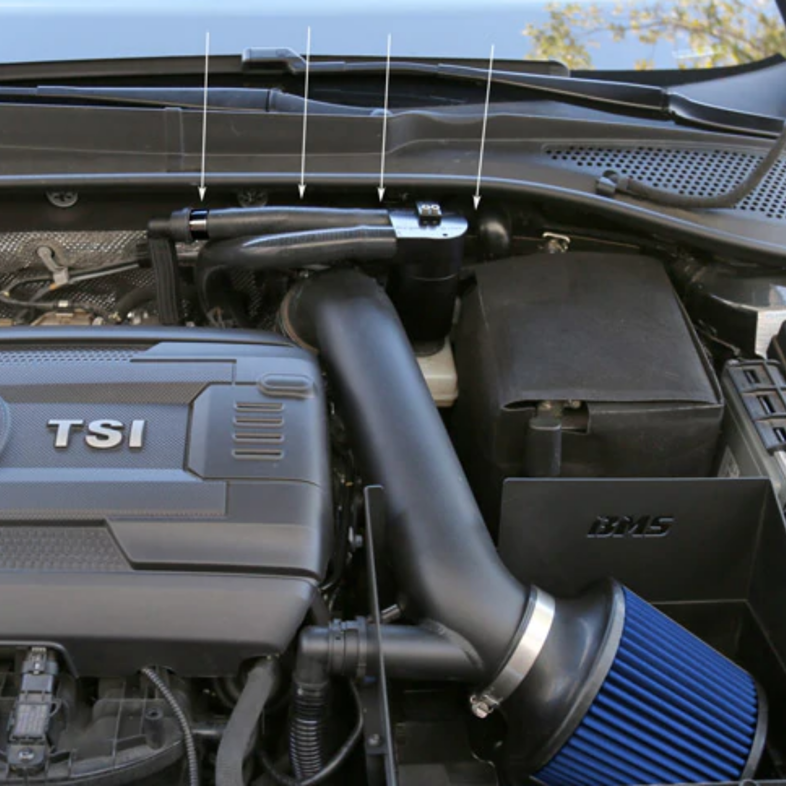 BMS Oil Catch Can Kit - VW MK7 & 7.5 Golf GTI & R