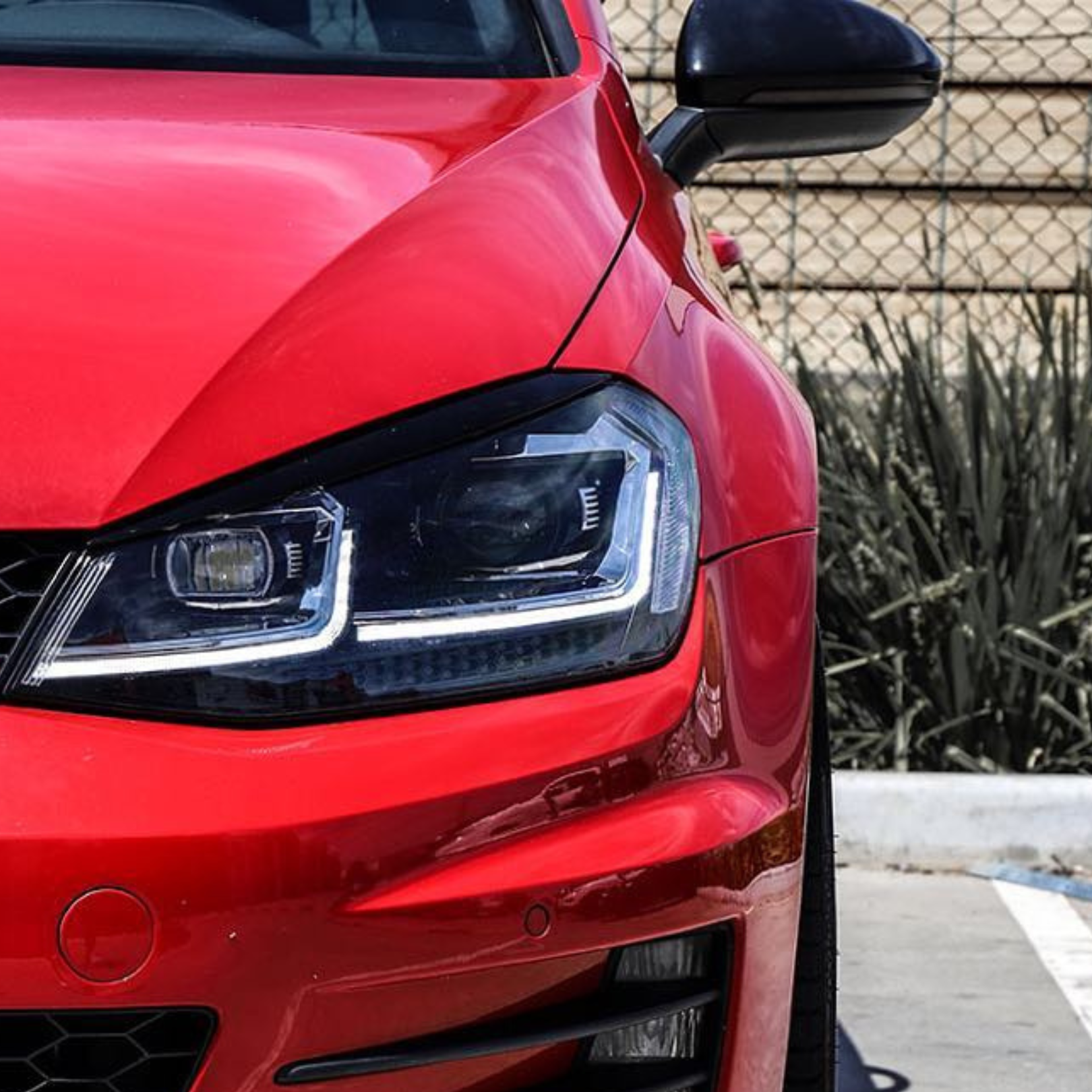 VW MK7.5 GOLF CHROME STYLE SEQUENTIAL HEADLIGHTS SUIT VW MK7 GOLF