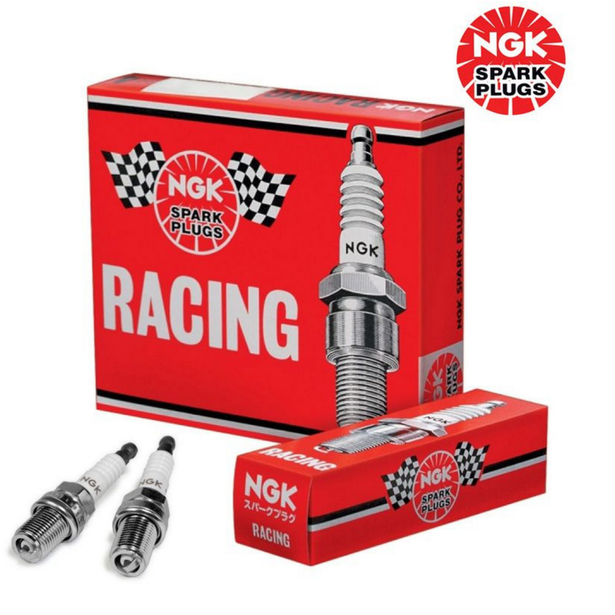 7436 NGK R7438-10 - Racing Spark Plug - VW MK7 & 7.5 GOLF GTI & R BUILT ENG ...