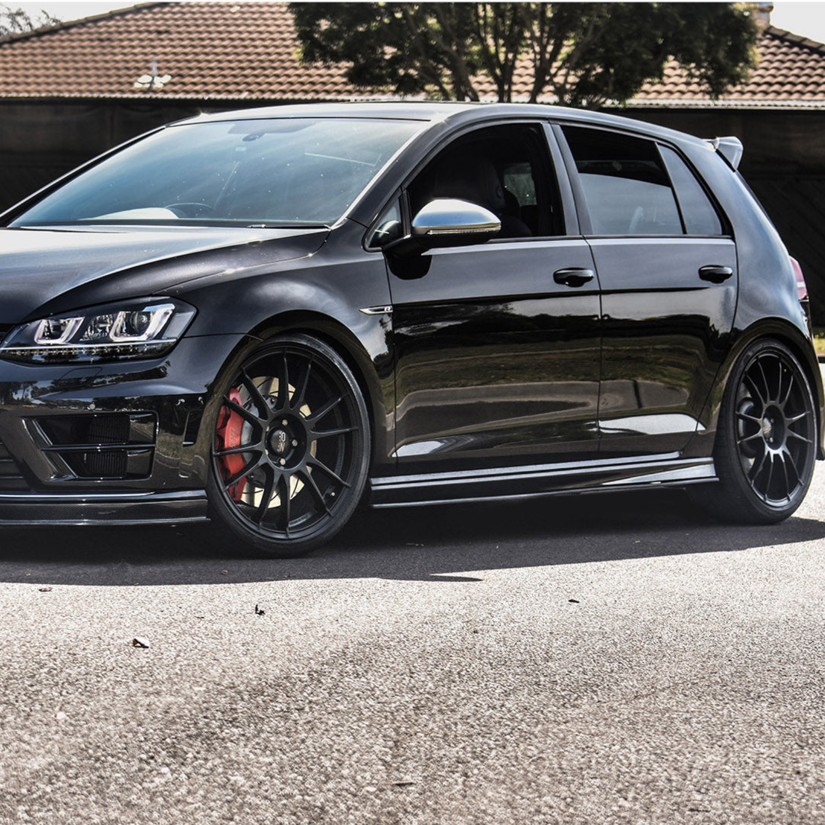 H R ADJUSTABLE LOWERING SPRINGS VW MK7 7.5 GOLF R 230176