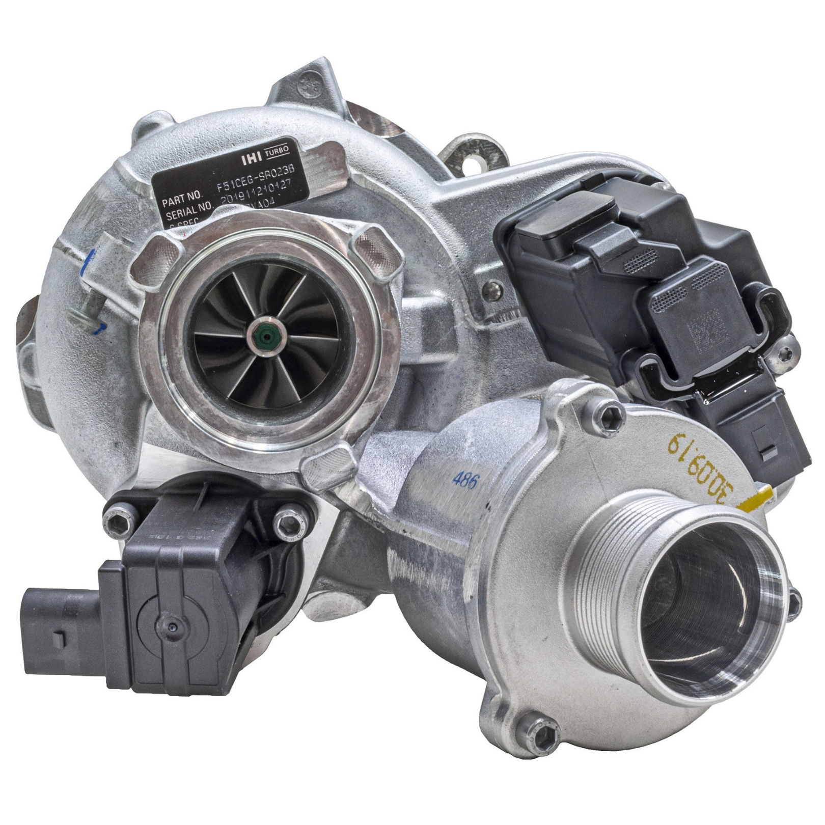 IHI IS38 Turbocharger - VW MK7 & 7.5 GOLF GTI UPGRADE, VW MK7 & 7.5 GOLF R, ED40 & TCR REPLACEMENT